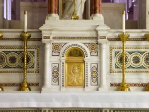 Cathedral Basilica of Saint Louis, in Saint Louis, Missouri - All Saints Chapel - tabernacle